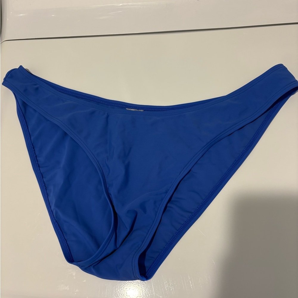 Blue Target swimsuit bottoms
